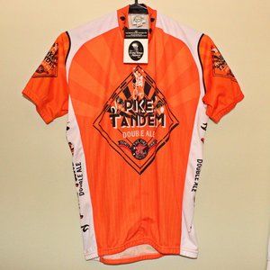 3/$77❤️new vintage Pike Tandem Double Ale Micro Beer Jerseys MBS cycling jersey